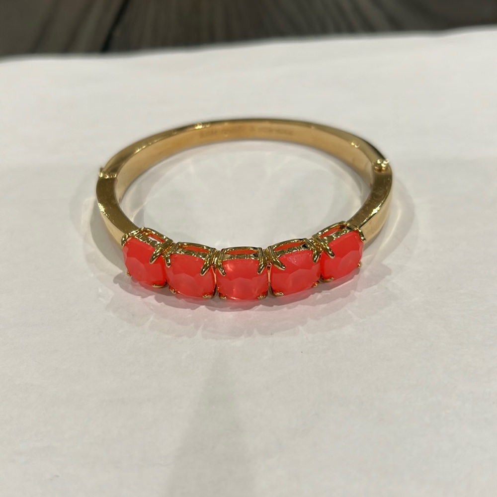 Kate Spade squared away crystal gem bracelet